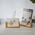 Modern Style Minimalist Solid Wood Photo Frame